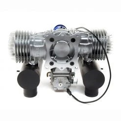 DLE Engines DLE-130cc Twin Gas Engine with Electric Ignition and Mufflers -RC PLANES Sales DLEG0130 A3 PPWMMA7P