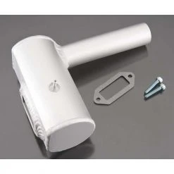 DLE Engines Muffler Left Two-Hole: DLE-170