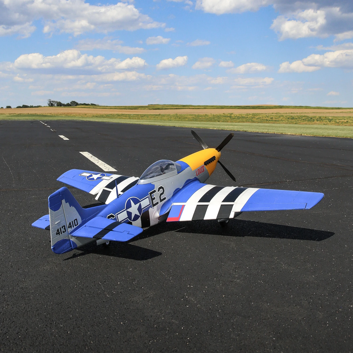 E-flite P-51D Mustang 1.5m Smart PNP 7 E-flite P-51D Mustang 1.5m Smart PNP - Image 7