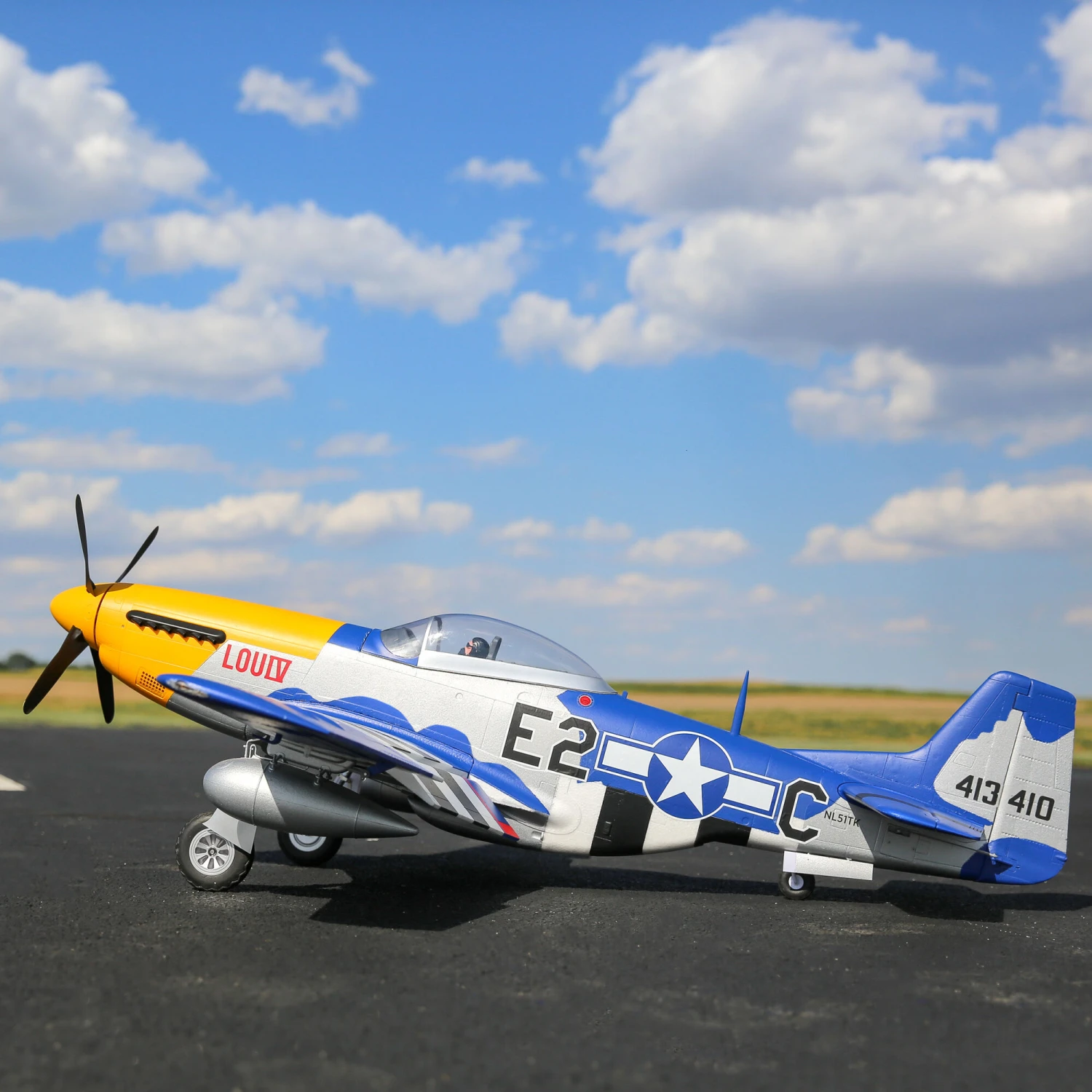E-flite P-51D Mustang 1.5m Smart PNP 11 E-flite P-51D Mustang 1.5m Smart PNP - Image 11