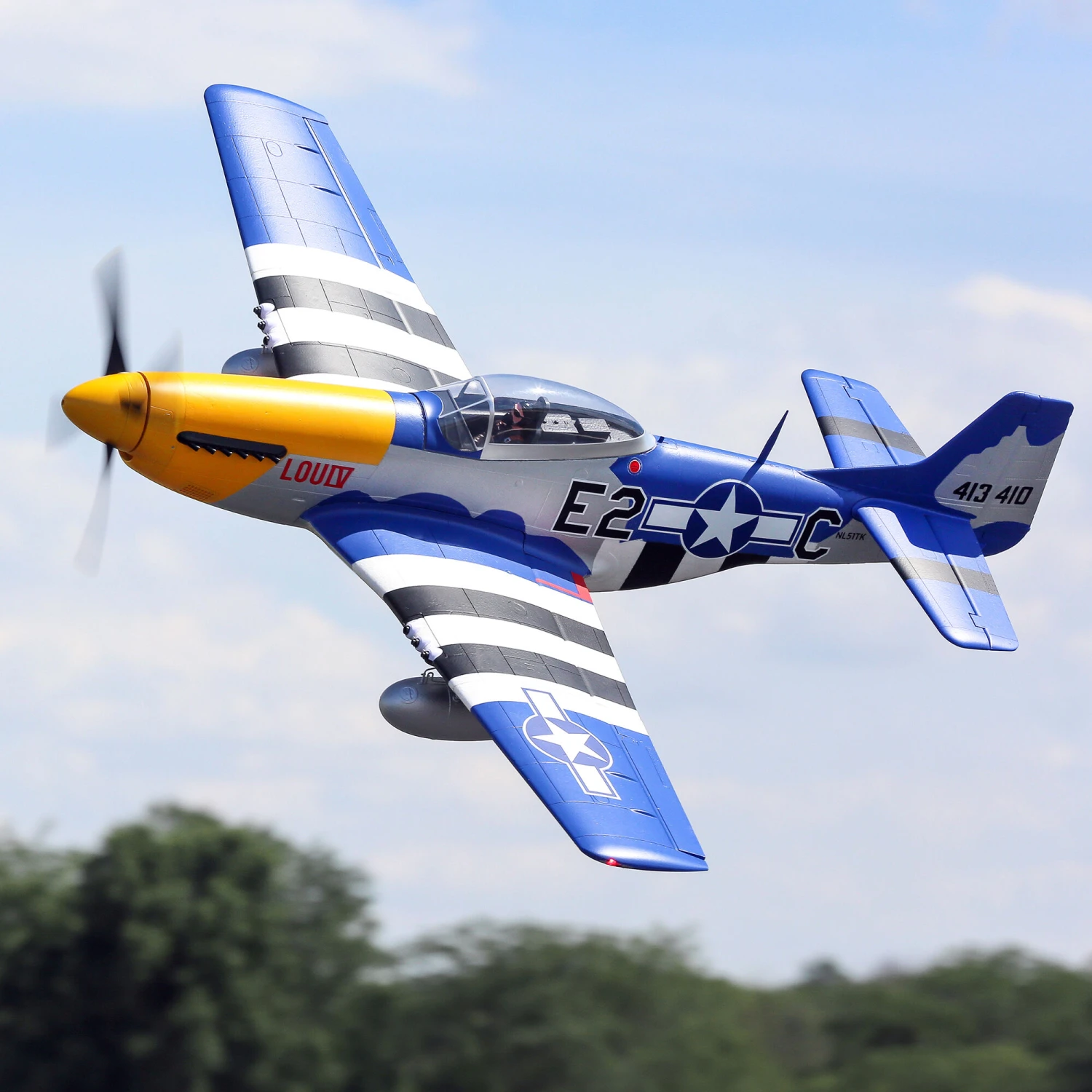 E-flite P-51D Mustang 1.5m Smart PNP 15 E-flite P-51D Mustang 1.5m Smart PNP - Image 15