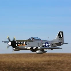 E-flite P-51D Mustang 1.2m BNF Basic with AS3X and SAFE Select -RC PLANES Sales EFL89500 A11 TYL7AKJT