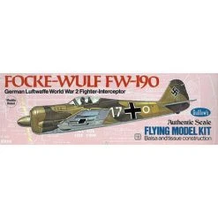 Guillow Focke-Wulf FW-190 Kit, 16.5"