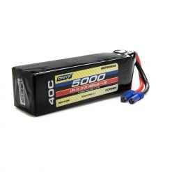 Onyx 22.2V 5000mAh 6S 40C LiPo Battery: EC5