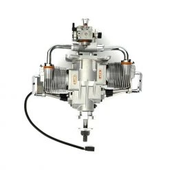 Saito Engines 57cc Gas Twin Engine 4-Stroke: BT -RC PLANES Sales SAIEG57TS A6 KVV06NH1